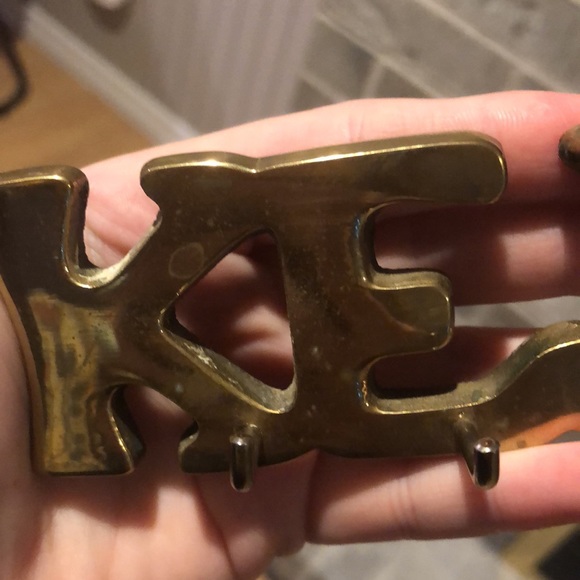 Vintage Horizon Brass “KEYS” Hook - Picture 4 of 6